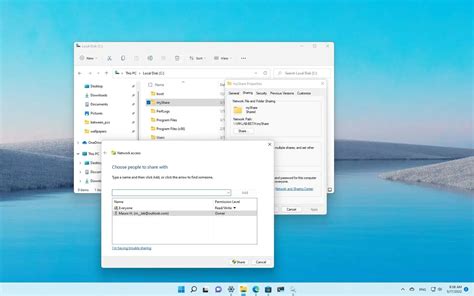 share files with windows 11
